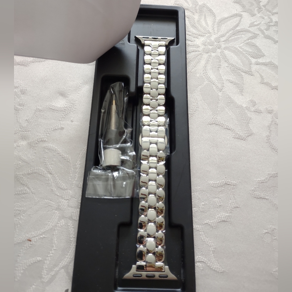 New 🎀 Stainless Steel silver watch band Memori Planet